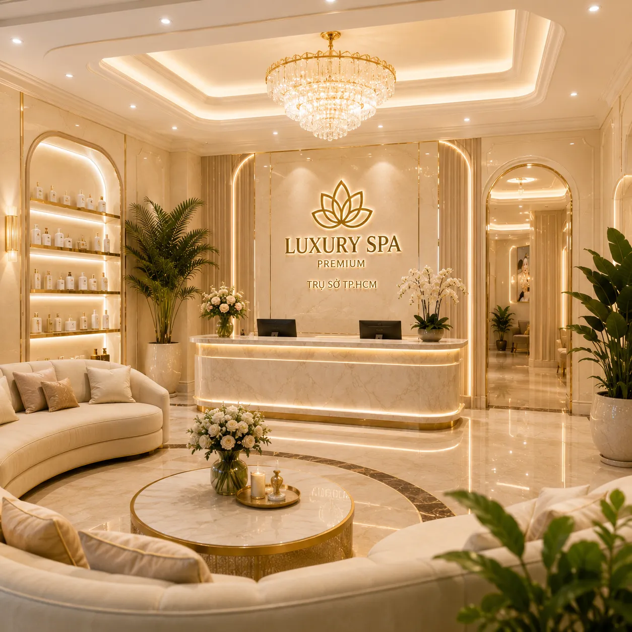 Sảnh đón khách chuyên nghiệp